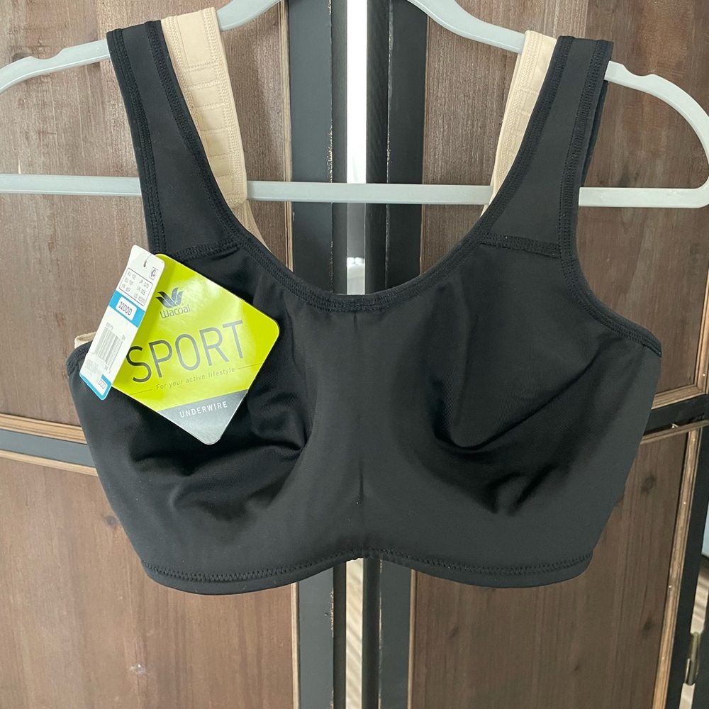 Black Sports Bra 32 DDD